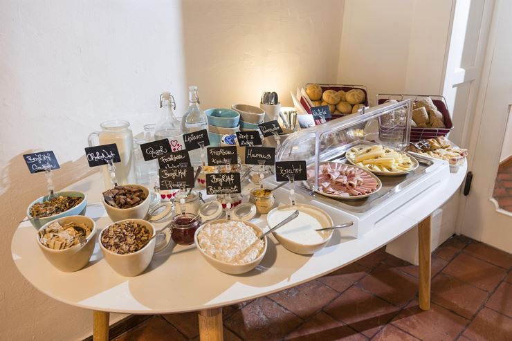 Bergkhof Ebbs Kaisertal Frühstücksbuffet