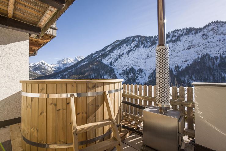 Bergkhof Kaisertal Ebbs Hot Pot Winter