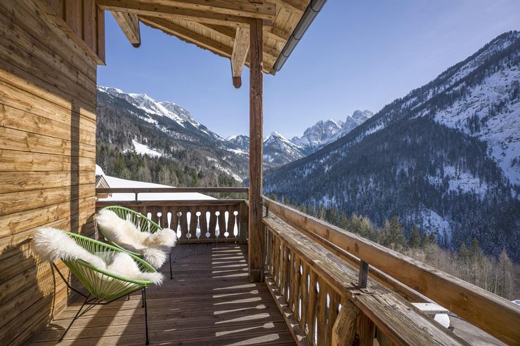 Bergkhof Kaisertal Ebbs Terrasse Aussicht