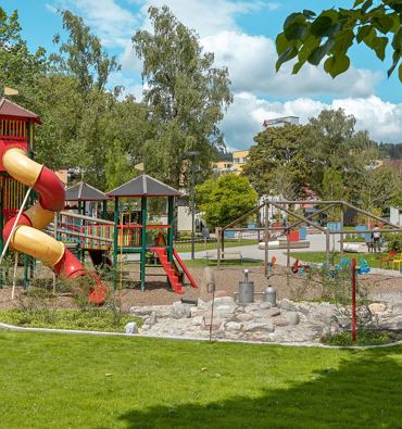 Playground city park Kufstein