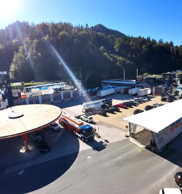 petrol station Inntaler logistics park