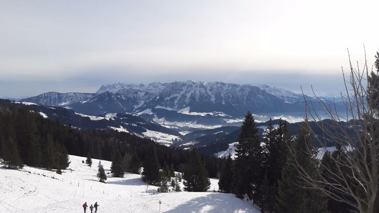 Ski touring area Spitzstein