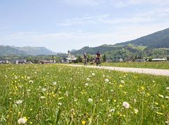 A - Relaxed cycling in the Untere Schranne