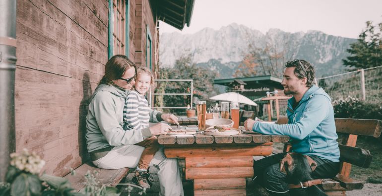 Breakfast on the mountain